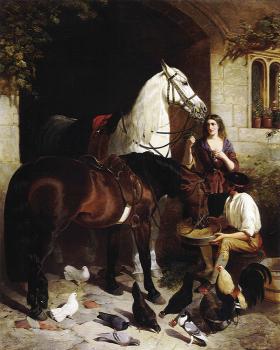 John Frederick Jr Herring : Feeding the Arab